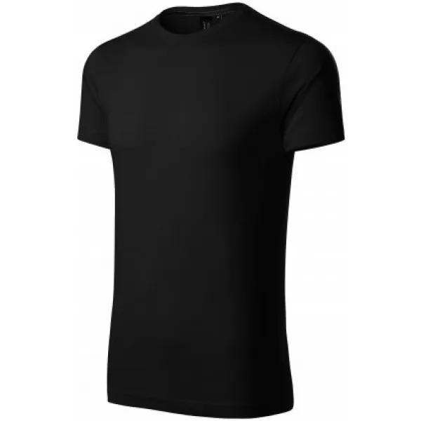  Tricou pentru bărbați cu mâneci scurte MALFINI PREMIUM EXCLUSIVE 153 NEGRU 