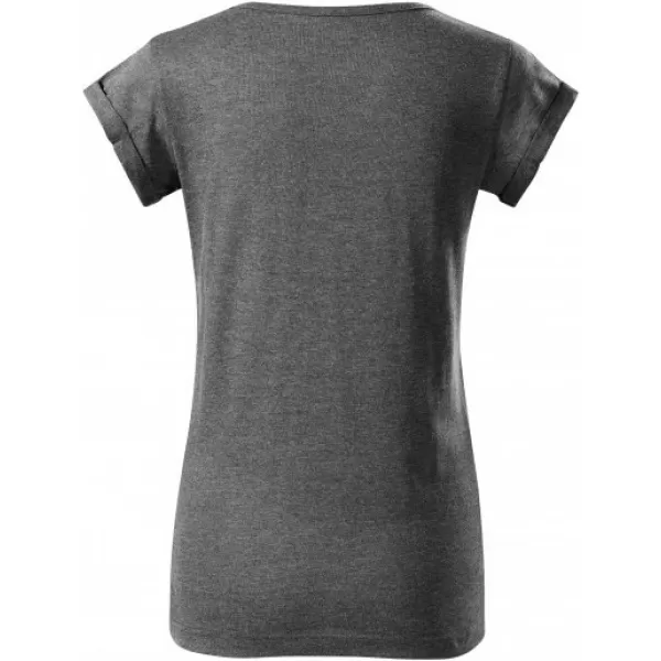  Tricou de damă MALFINI FUSION 164 EVIDENȚIERE NEAGRĂ 