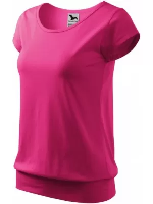 Tricou pentru femei MALFINI CITY 120 MAGENTA