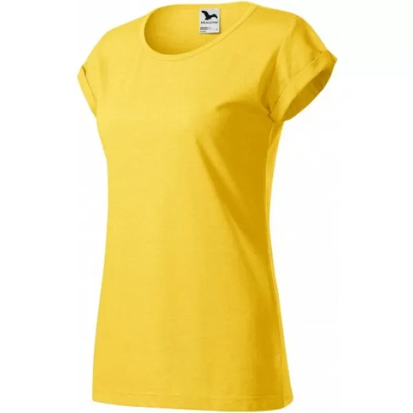  Tricou pentru femei MALFINI FUSION 164 EVIDENȚIERE GALBENĂ 