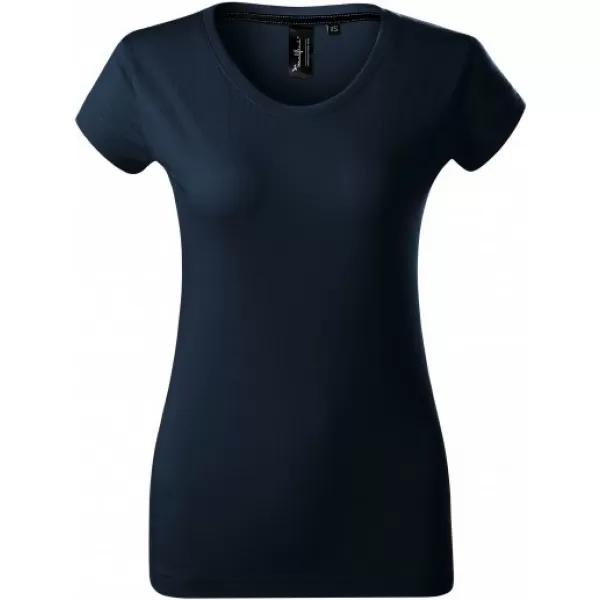  Tricou dama cu maneca scurta MALFINI PREMIUM EXCLUSIVE 154 ALBASTRU MARIN 