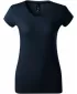 Tricou dama cu maneca scurta MALFINI PREMIUM EXCLUSIVE 154 ALBASTRU MARIN