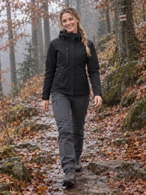Jachetă softshell pentru femei MALFINI NANO 532 NEGRU