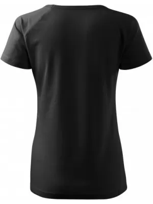 Tricou pentru femei MALFINI DREAM 128 NEGRU
