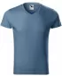 Tricou pentru bărbați MALFINI SLIM FIT V-NECK 146 DENIM