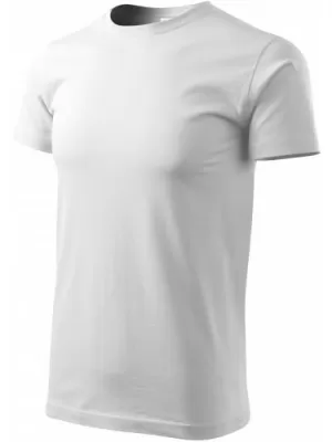 Tricou pentru bărbați MALFINI HEAVY NEW 137 ALB