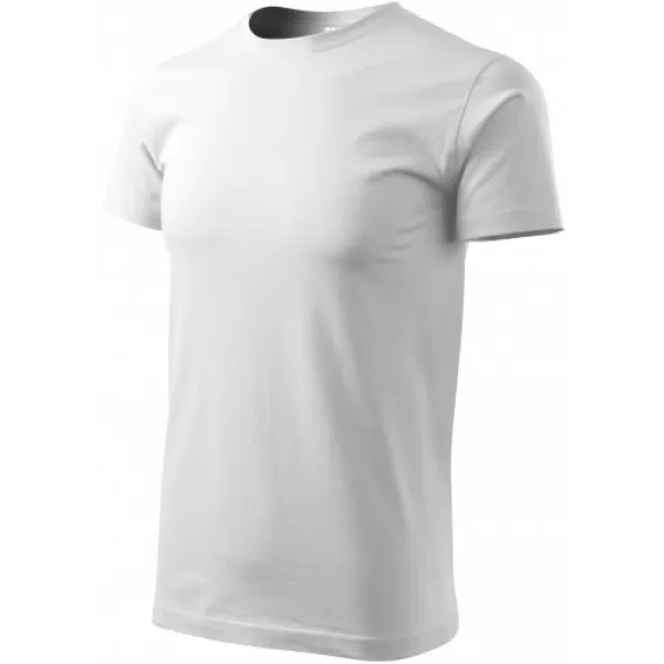  Tricou pentru bărbați MALFINI HEAVY NEW 137 ALB 