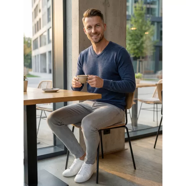  Pulover pentru bărbați ALTISPORT NIEREM MPLS095 ALBASTRU INCHIS 