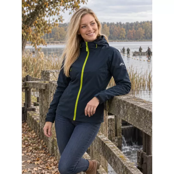  Jachetă softshell pentru femei MALFINI COOL 514 ALBASTRU MARIN 