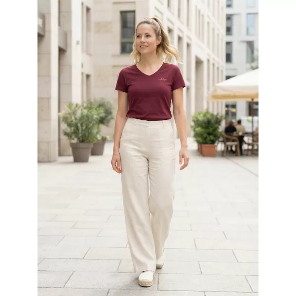  Tricou pentru femei ALTISPORT LUKENA LTSS701 BURGUNDIA 
