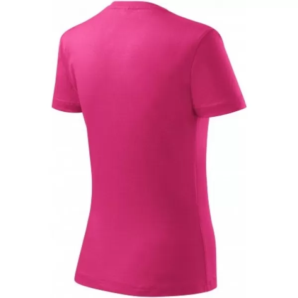  Tricou pentru femei MALFINI CLASSIC NEW 133 MAGENTA 