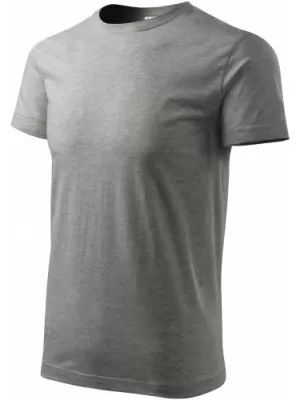 Tricou pentru bărbați MALFINI HEAVY NEW 137 EVIDENȚIERI GRI ÎNCHIS