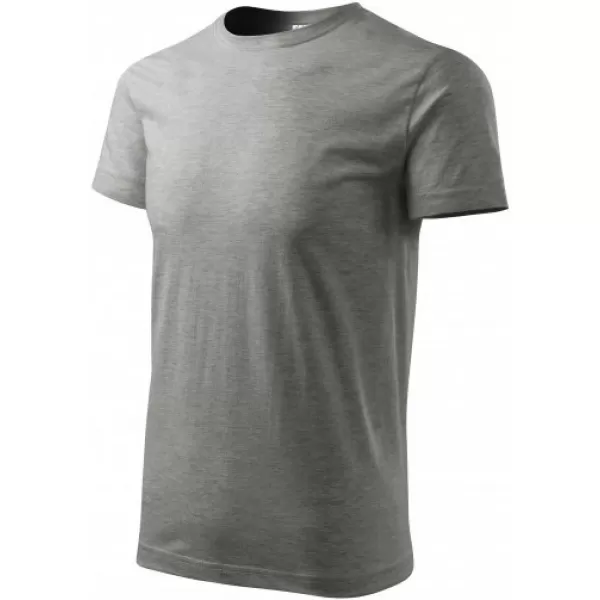  Tricou pentru bărbați MALFINI HEAVY NEW 137 EVIDENȚIERI GRI ÎNCHIS 