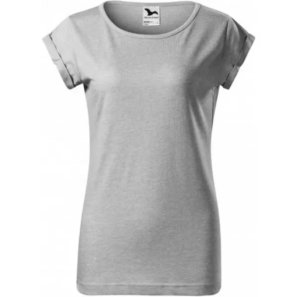  Tricou pentru femei MALFINI FUSION 164 EVIDENȚIERI ARGINTII 