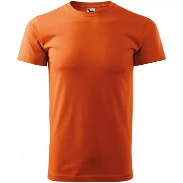  Tricou pentru bărbați MALFINI HEAVY NEW 137 PORTOCALE 