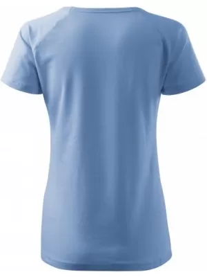 Tricou de damă MALFINI DREAM 128 ALBASTRU CERUL