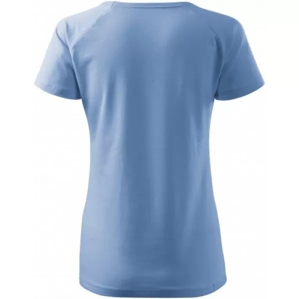  Tricou de damă MALFINI DREAM 128 ALBASTRU CERUL 
