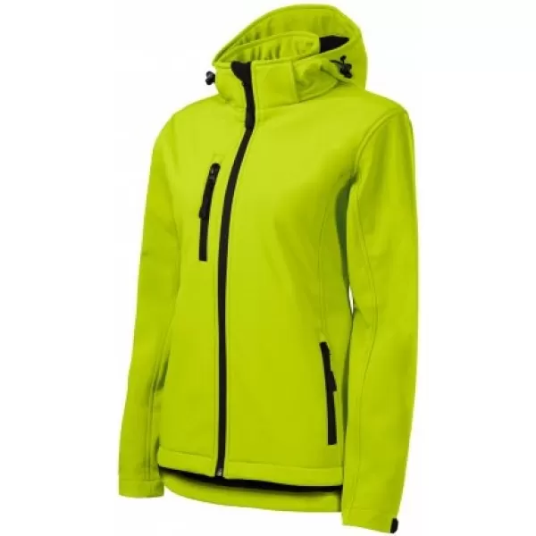  Jachetă softshell pentru femei MALFINI PERFORMANCE 521 LĂMÂIE VERDE 
