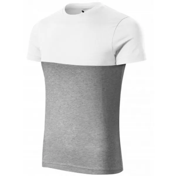  Tricou pentru bărbați MALFINI CONNECTION 177 ALB 