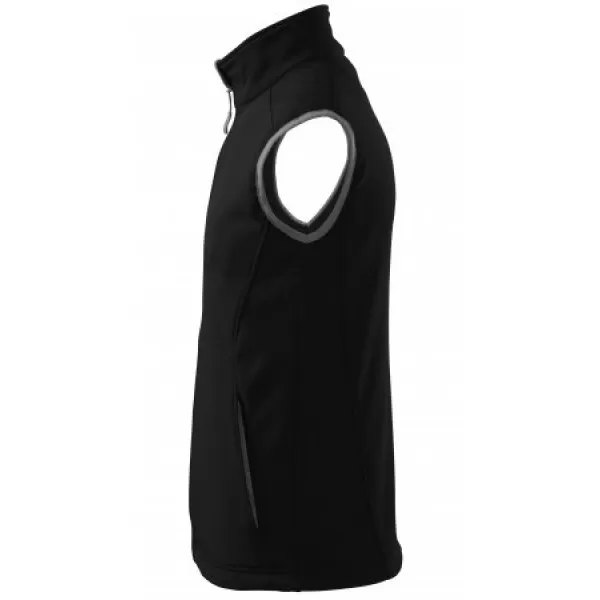  Vestă softshell pentru bărbați MALFINI VISION 517 NEGRU 
