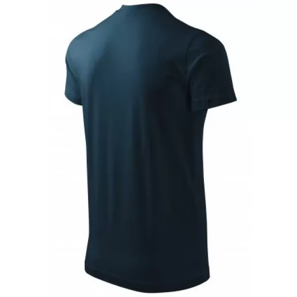  Tricou pentru bărbați MALFINI HEAVY V-NECK 111 ALBASTRU MARIN 