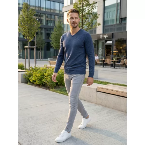  Pulover pentru bărbați ALTISPORT NIEREM MPLS095 ALBASTRU INCHIS 