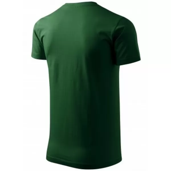 Tricou pentru bărbați MALFINI BASIC 129 VERDE STICLA 