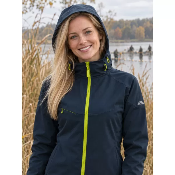  Jachetă softshell pentru femei MALFINI COOL 514 ALBASTRU MARIN 