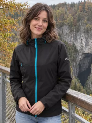 Jachetă softshell pentru femei MALFINI COOL 514 NEGRU