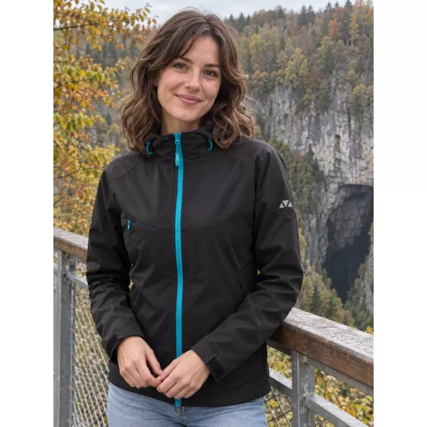  Jachetă softshell pentru femei MALFINI COOL 514 NEGRU 