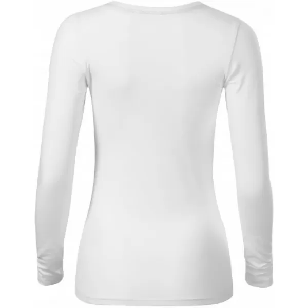  Tricou de damă cu mâneci lungi MALFINI PREMIUM BRAVE 156 ALB 