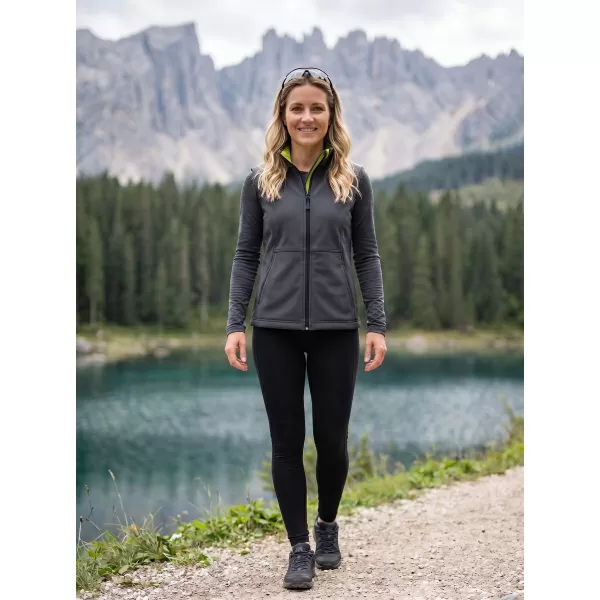  Vesta softshell dama MALFINI VISION 516 GRI OȚEL 