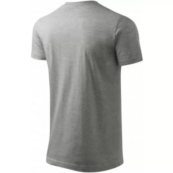  Tricou pentru bărbați MALFINI HEAVY NEW 137 EVIDENȚIERI GRI ÎNCHIS 