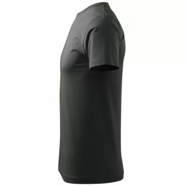  Tricou pentru bărbați MALFINI BASIC 129 ARDEZIE ÎNTUNECATĂ 