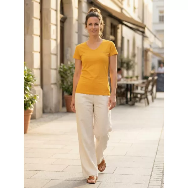  Tricou pentru femei ALTISPORT LUKENA LTSS701 GALBEN 