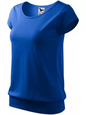 Tricou pentru femei MALFINI CITY 120 ALBASTRU REGAL