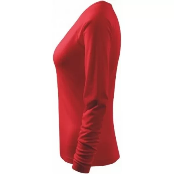  Tricou de damă cu mâneci lungi MALFINI ELEGANCE 127 ROŞU 