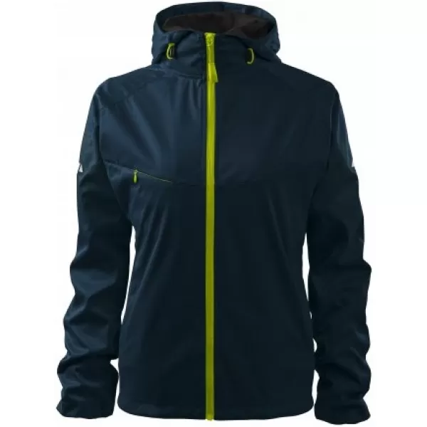  Jachetă softshell pentru femei MALFINI COOL 514 ALBASTRU MARIN 