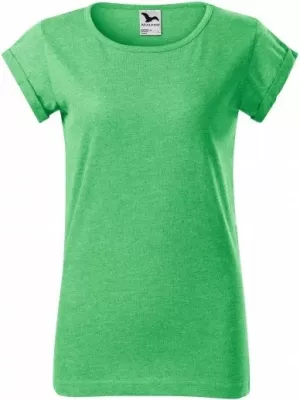 Tricou pentru femei MALFINI FUSION 164 EVIDENȚIERI VERZI