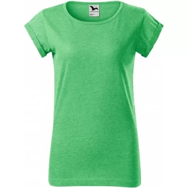  Tricou pentru femei MALFINI FUSION 164 EVIDENȚIERI VERZI 