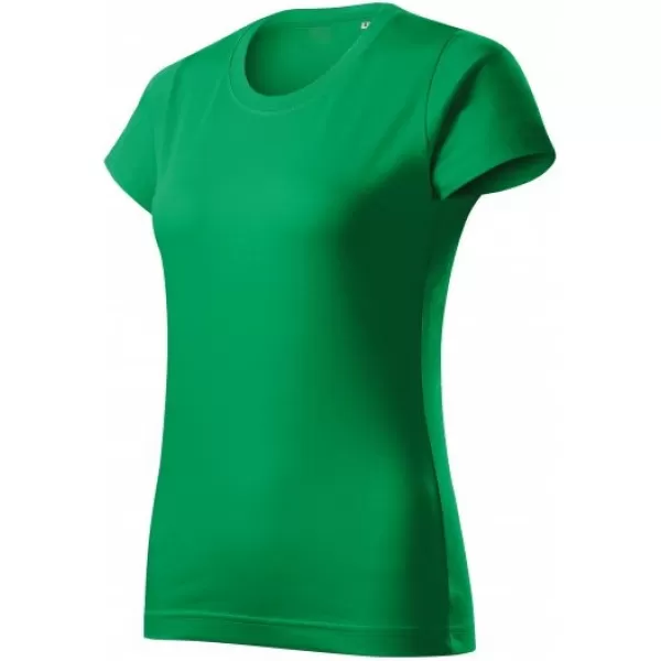  Tricou pentru femei MALFINI BASIC FREE F34 VERDE MEDIU 