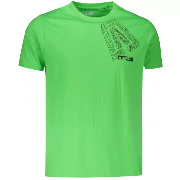  Tricou pentru copii ALTISPORT ALK000JN745 LĂMÂIE VERDE 