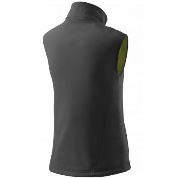  Vesta softshell dama MALFINI VISION 516 GRI OȚEL 