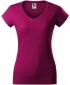Tricou pentru femei MALFINI FIT V-NECK 162 ROȘU FUCSIA