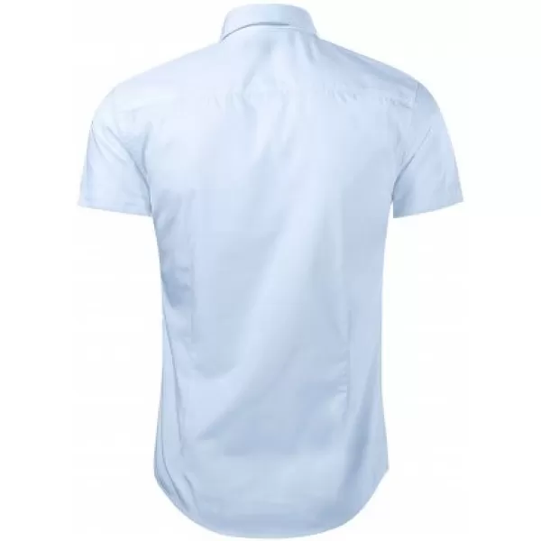  Cămașă pentru bărbați cu mâneci scurte MALFINI PREMIUM FLASH 260 ALBASTRU DESCHIS 