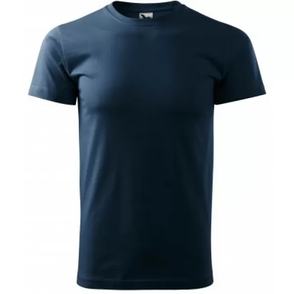  Tricou pentru bărbați MALFINI BASIC 129 ALBASTRU MARIN 