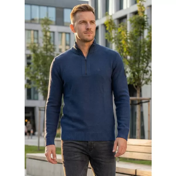  Pulover pentru bărbați ALTISPORT BASEK MPLS094 ALBASTRU INCHIS 