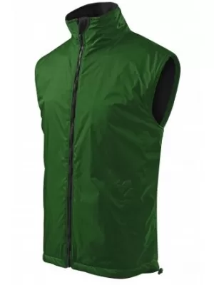 Vesta pentru bărbați MALFINI BODY WARMER 509 VERDE STICLA