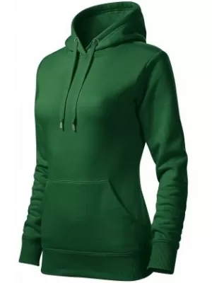 Hanorac de dama MALFINI CAPE 414 VERDE STICLA