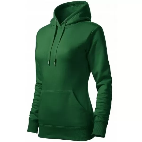  Hanorac de dama MALFINI CAPE 414 VERDE STICLA 